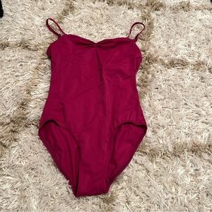 Weissman Camisole Pinch Front Ballet Leotard
